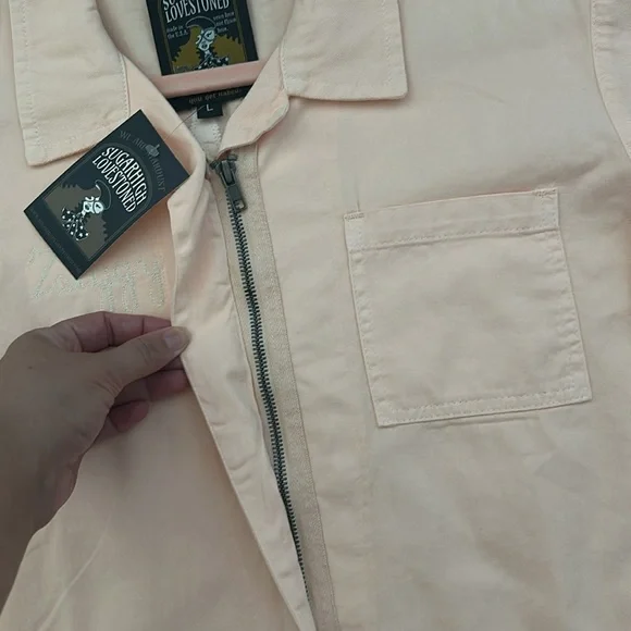 Sugarhigh Lovestoned Stardust Romper Baby Pink - Picture 5 of 6